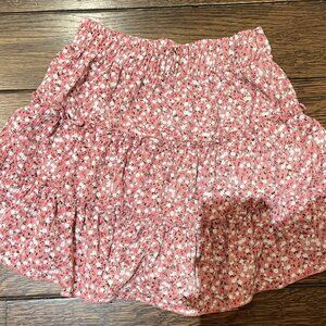 ZARA Tiered Flowy Skirt